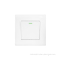 1Gang 1Way Light Switch- White Wide Rocker